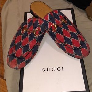 Gucci King Twill Slippers